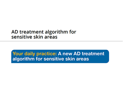 The importance of sparing TCS in sensitive skin AD